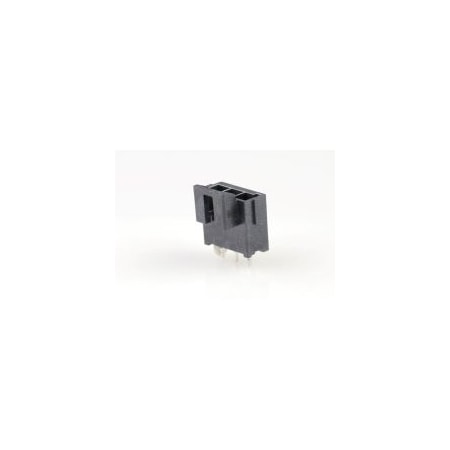 Molex ULTRA-FIT HDR VT SGL K BLK 03CKT 15AU 172286-1203